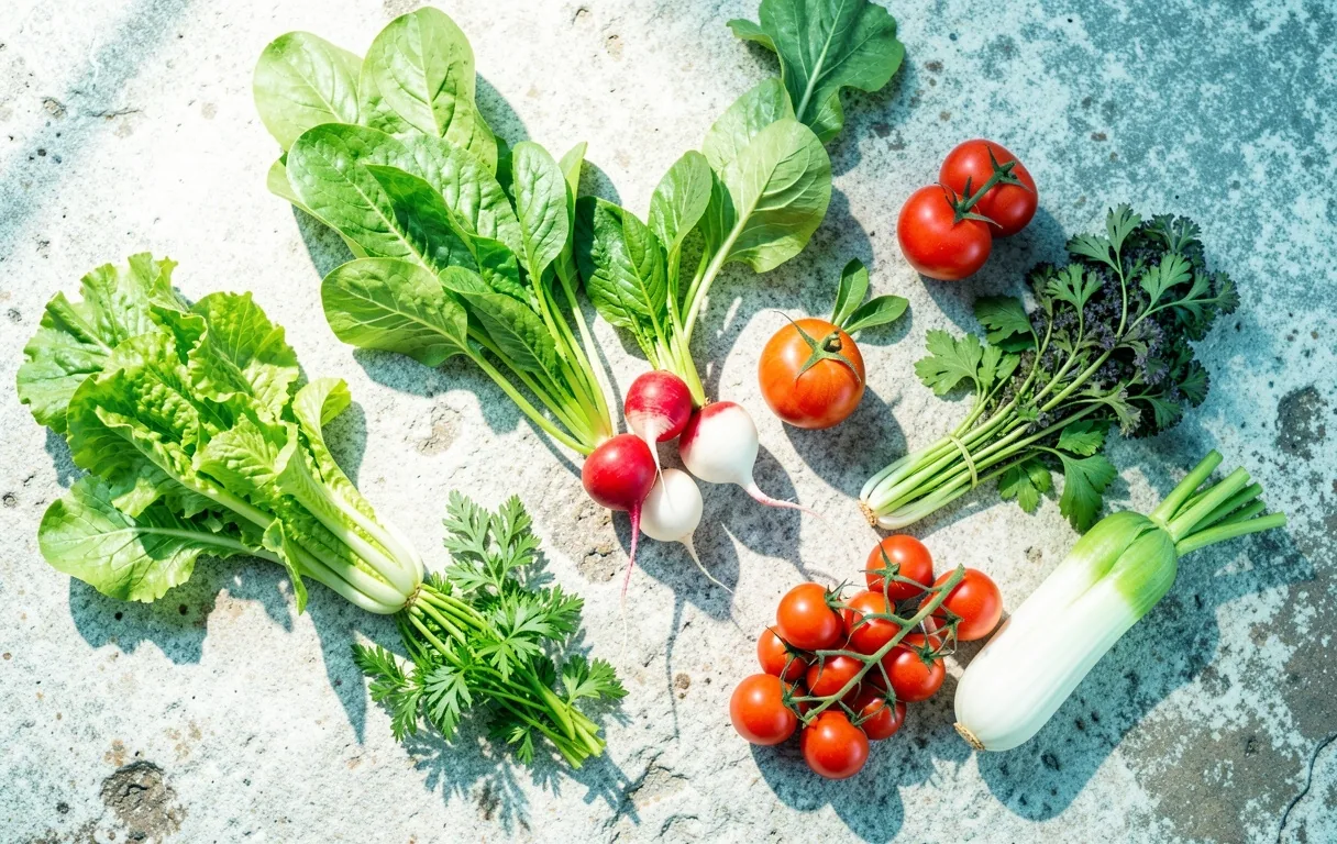 Spring seasonal produce